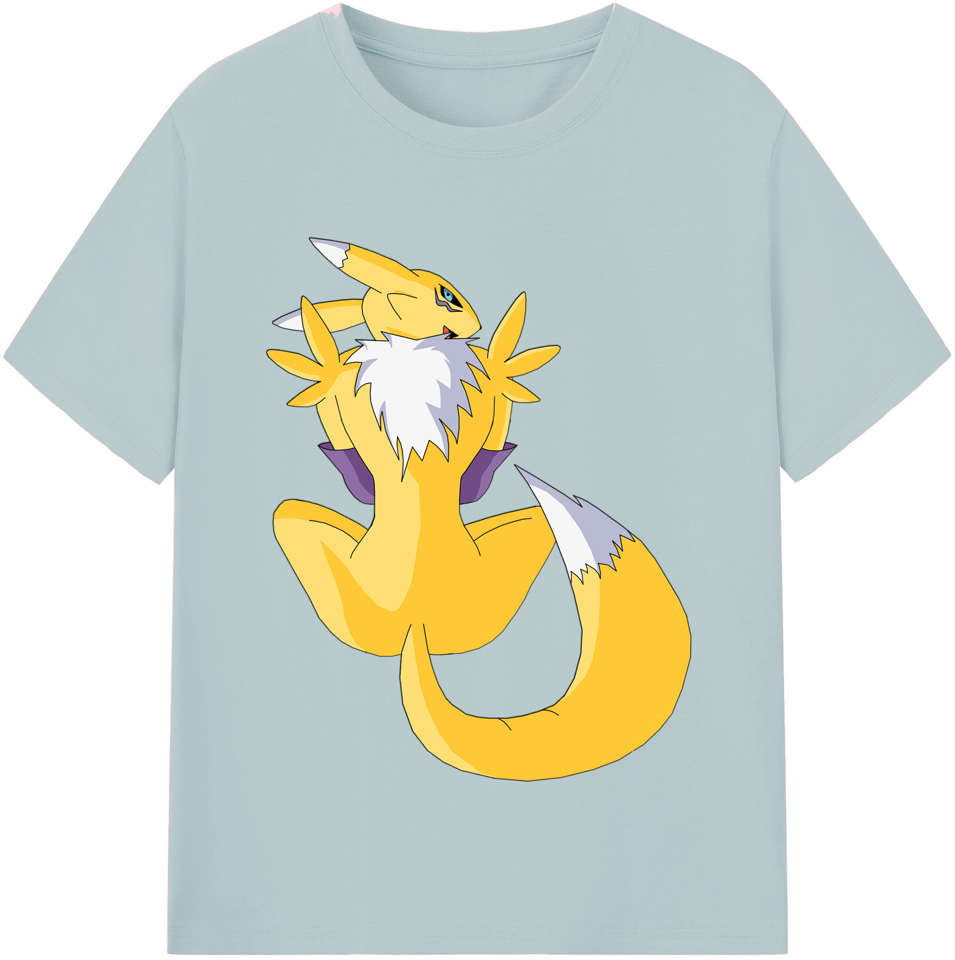（画像用） Digimon デジタルモンスター/デジモン 綿100％半袖Tシャツ（フロントプリント）